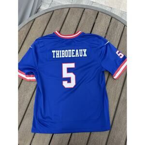 New York Giants Kayvon Thibodeaux jersey blue Youth Large